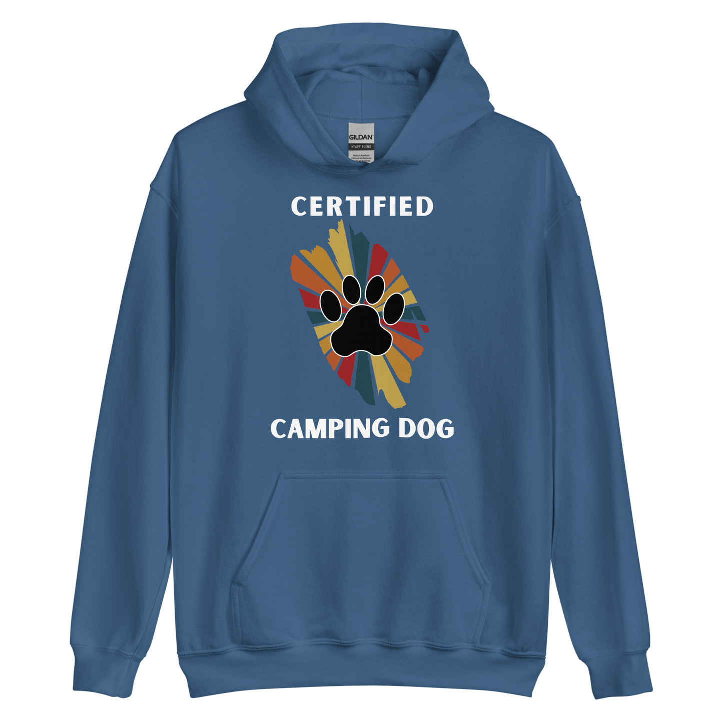 Certified Camping Dog Unisex Hoodie