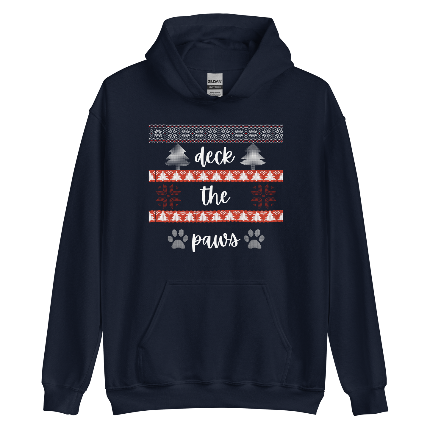 Deck The Paws Unisex Hoodie
