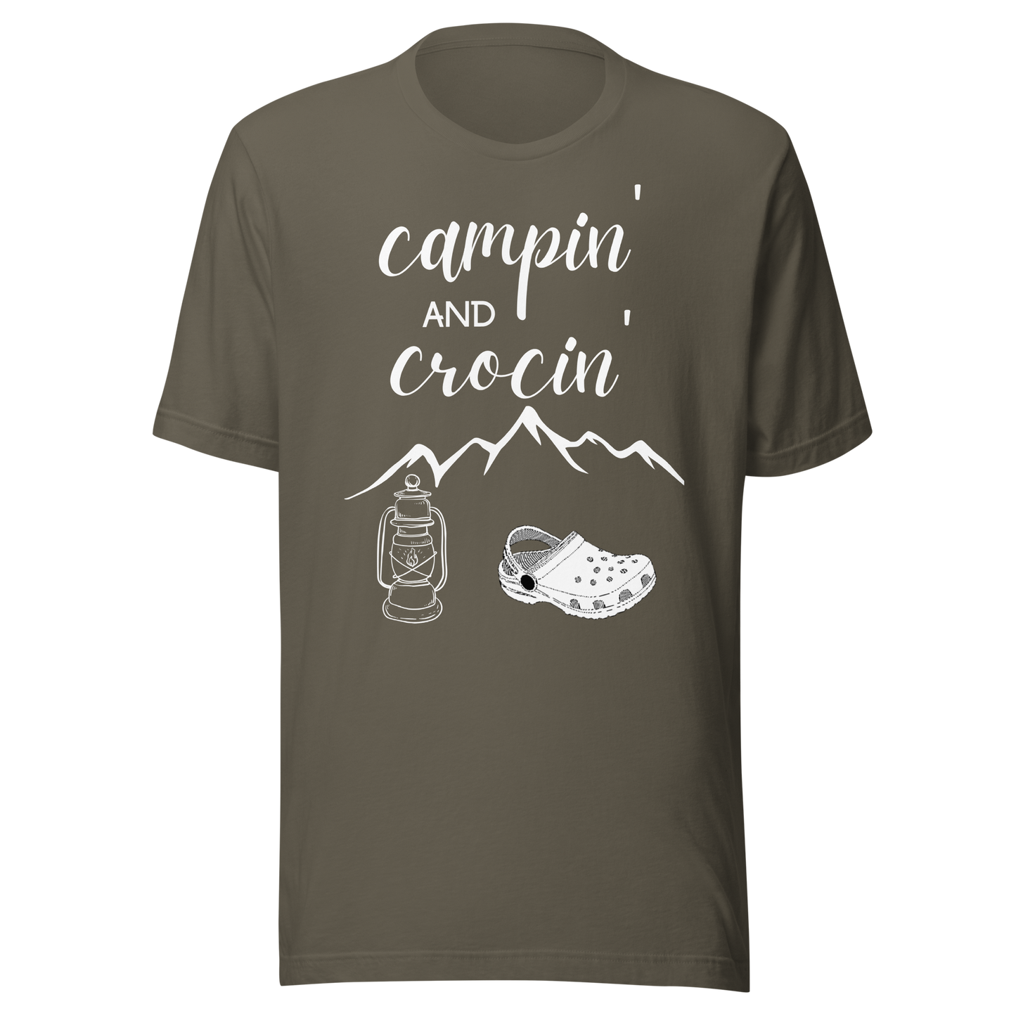 Campin' And Crocin' Unisex T-Shirt
