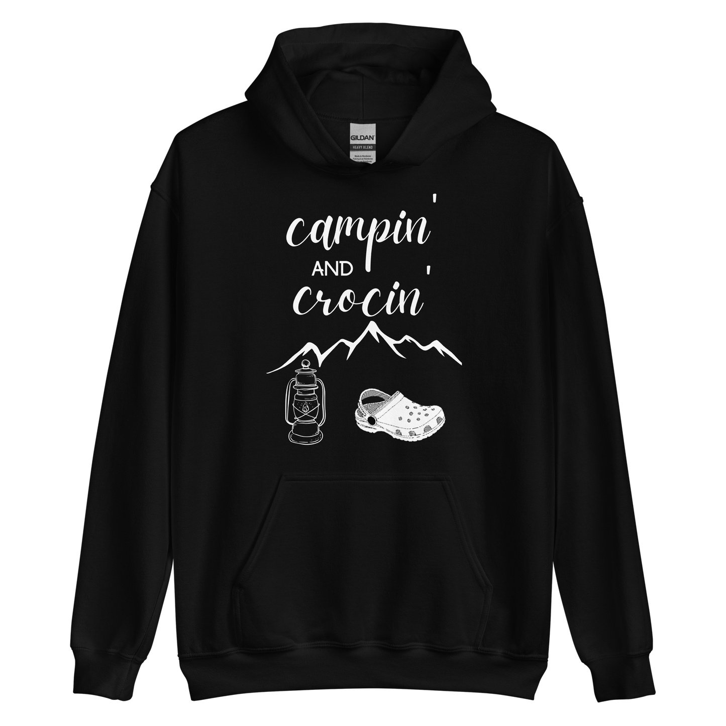 Campin' And Crocin' Unisex Hoodie