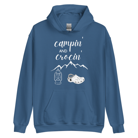 Campin' And Crocin' Unisex Hoodie