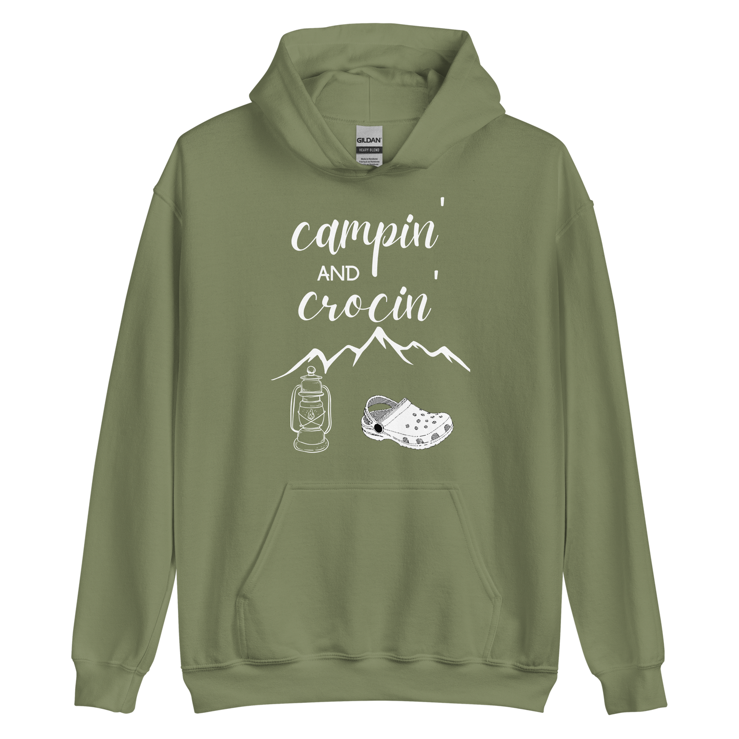 Campin' And Crocin' Unisex Hoodie