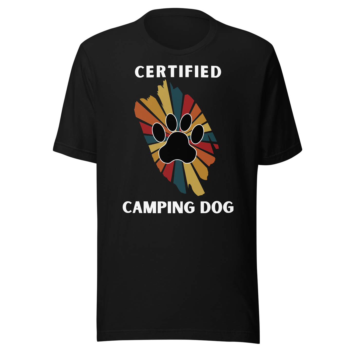 Certified Camping Dog Unisex T-Shirt