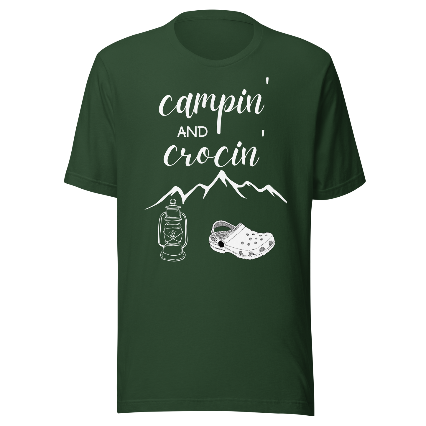 Campin' And Crocin' Unisex T-Shirt
