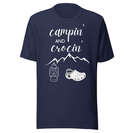 Campin' And Crocin' Unisex T-Shirt